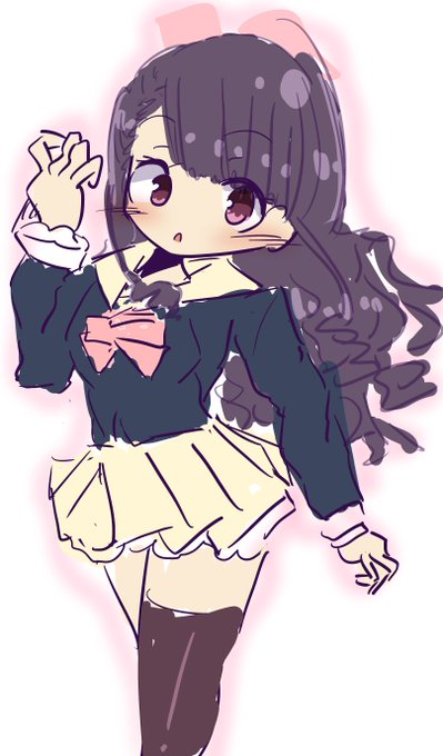 つむぎゆり@2027年ゲーム発売予定さんがTwitterに投稿した九条ウメ(ゾンビランドサガ)のイラスト。