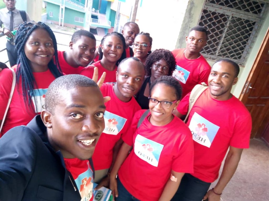 HeroCameroon's tweet photo. Once more, we thank all donors for saving 3 lives each with HERO Cameroon.
Give blood. Share Life. Every blood donor is a HERO! @WHOAFRO @WHO
#HEROCameroon
#MITFitness
#WorldBloodDonorDay2018
#SAVE3LIVES https://t.co/BJQIgokFAT