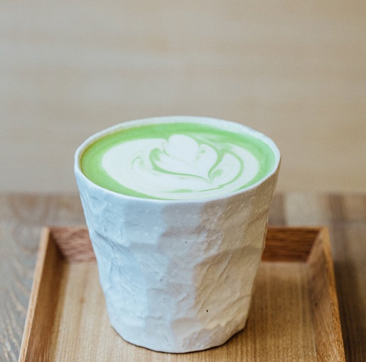 Matcha obsessed? Make sure to pop in for our matcha latte (perfect for after lunch, with cake or on its own) 🍵
