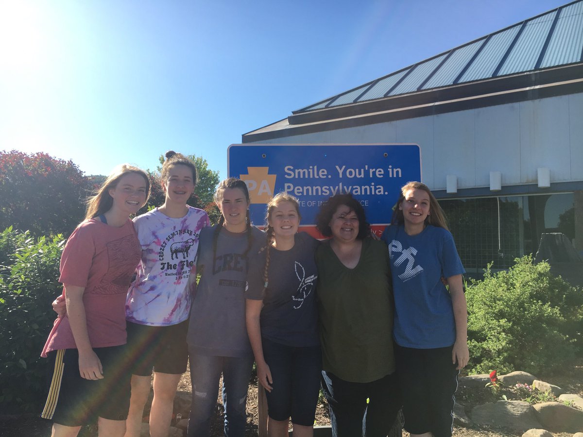 Fresne's tweet photo. Warriors in PA! #Wahssummer #ldsyouthtrip https://t.co/HuZZB2qJj7