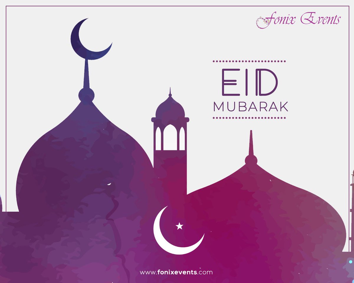 EventsFonix's tweet photo. "May this special day bring peace, happiness and prosperity to everyone. Eid Mubarak!"☪️🕌
#ramadanmubarak #happyRamadan2018 #EidMubarak2018 #Ramadankareem #FonixEvents https://t.co/9VE5G3ejkM