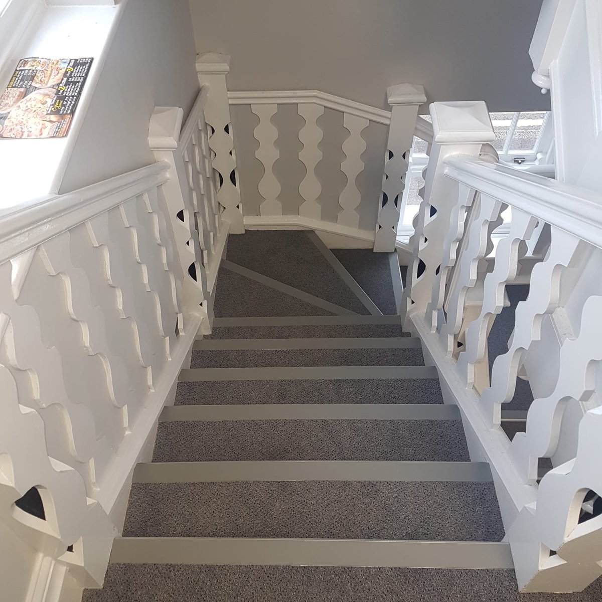 Office block completed In Watford <a href="/QuantumFlooring/">Quantum Flooring</a> stair Nosing’s &amp; all offices in <a href="/burmatex/">burmatex</a> carpet tiles