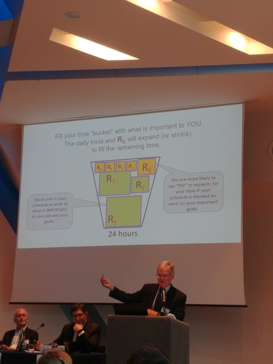LucaCadario's tweet photo. Dott. Michael McCarthy: riempiamo la giornata delle cose che vogliamo fare, che sono il nostro #obbiettivo/#target. Le distrazioni riempiranno il resto dello spazio. #bbs #convegnobbs #behaviour https://t.co/G72Zd72XpK