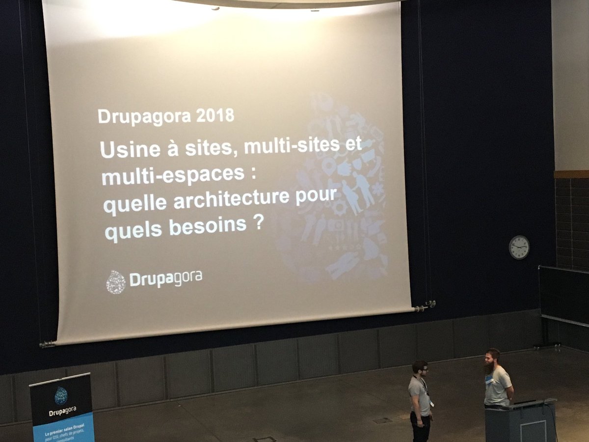 #Drupagora2018 <a href="/Courau_Louis/">Courau Louis</a> &amp; @OnOff_Web @Drupagora