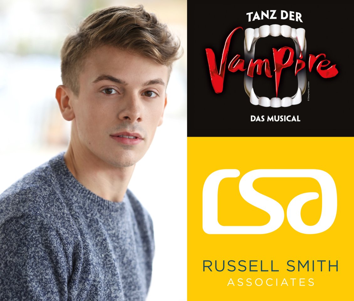 *NEWS* Our fantastic <a href="/janssensmichiel/">Michiel Janssens</a> joins the cast of Tanz Der Vampire for Stage Entertainment in Germany where he will cover the leading man Alfred! Michiel is a new graduate from <a href="/The_GSA/">GSA</a> <a href="/GSABAMT2018/">GSA BAMT 2018</a> #TeamRSA