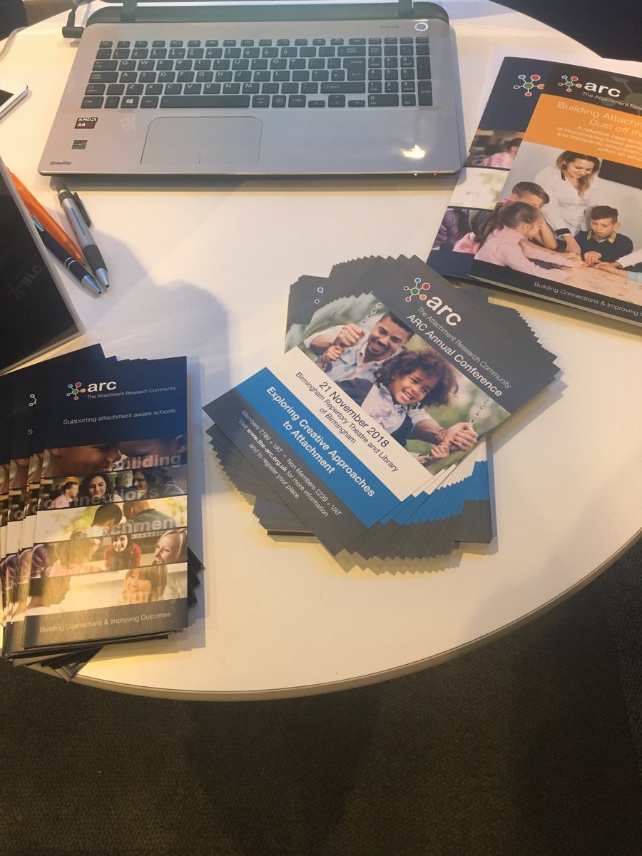 This week we are at the <a href="/iccbirmingham/">The ICC</a> supporting <a href="/attachmentrc/">ARC - Attachment Research Community</a> with stand design and supporting literature as well as demonstrating an online application dashboard we have developed