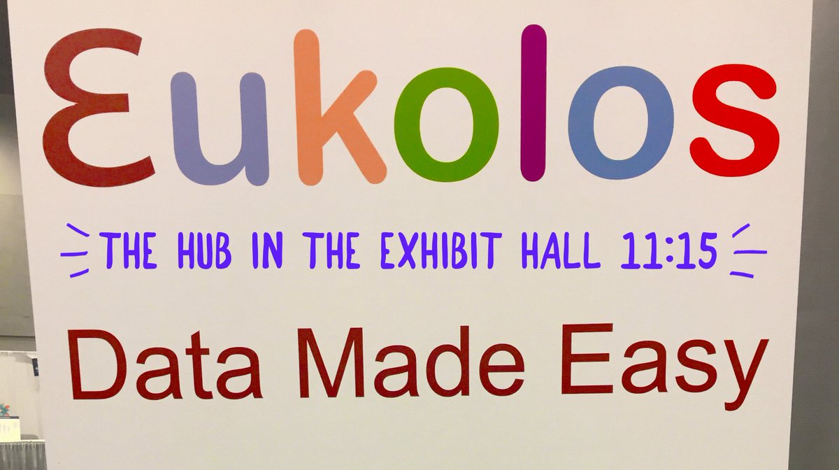 Eukolos_Easy's tweet photo. Quick 30 minutes to show you how we ca disaggregate your data for you! Exhibit hall the hub 11:15 am #sw2018 #tasspsw18 #tassp18 https://t.co/r7L501dzJd