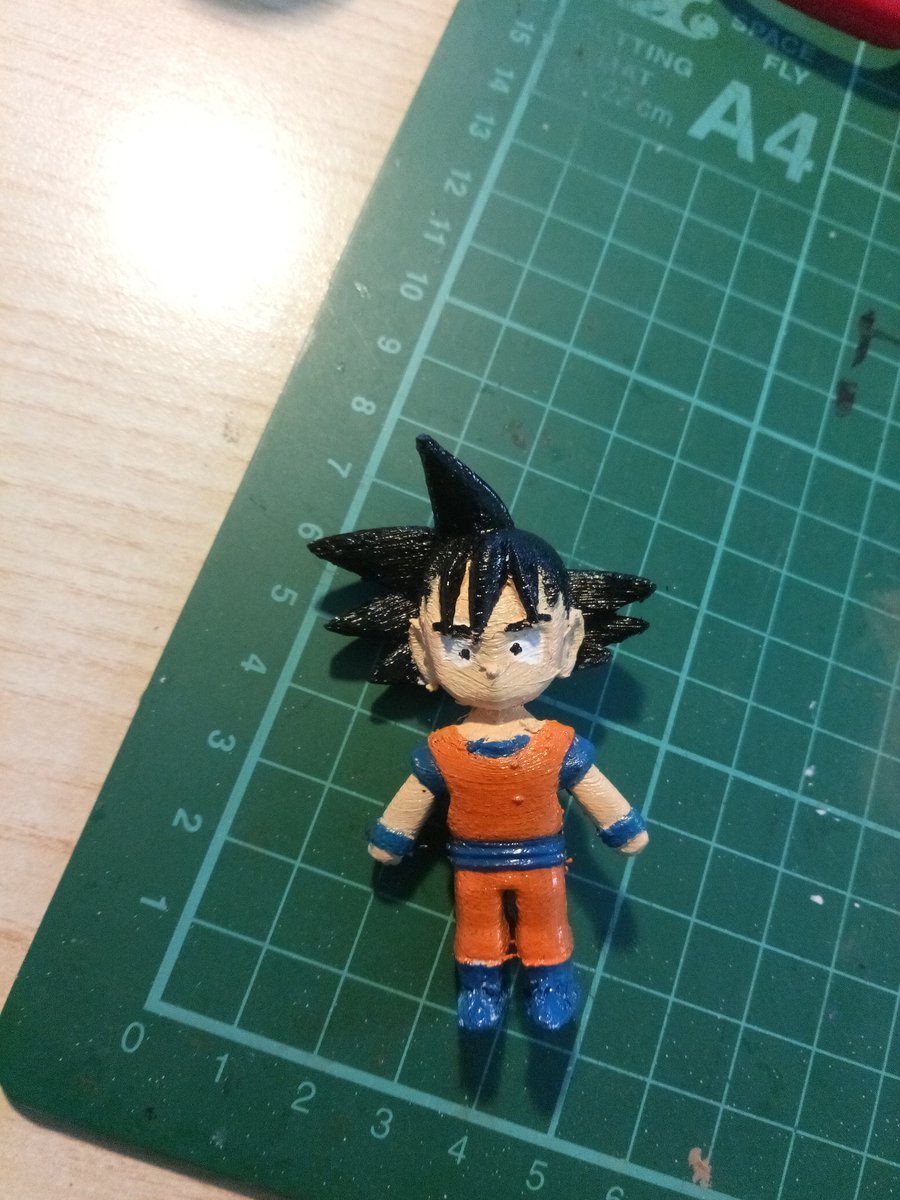 XuFuX83's tweet photo. Il Boassa:
Quando tuo nipote grande nn si fa i cazzi sui.. E il piu piccolo vuole goku.
 E per la prossima settimana devo far vegeta per quello più grande #Goku #DragonBall  #Chibi @cose_strane https://t.co/LzXxh9dbwQ