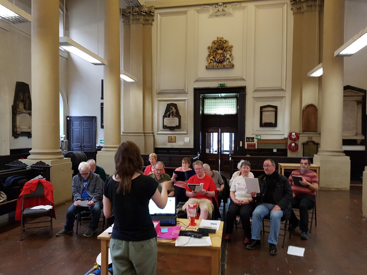givingvoicelds's tweet photo. Great night singing and it's also the end of an era! It was our last rehearsal EVER at Holy Trinity Church. We say our final goodbye on Thursday 21st June as @artsattrinity Bows Out with an evening of music All welcome https://t.co/PzYWmczYUQ