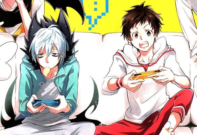 TffSophie's tweet photo. I can not wait more! THEY ARE SO PERFECT! 😍❤ I need them together and safe at home eating chips while playing video games 💕💕
#servamp #SERVAMP #kuro #mahiru #kuromahi #slothpair https://t.co/FwHa95I9Zl