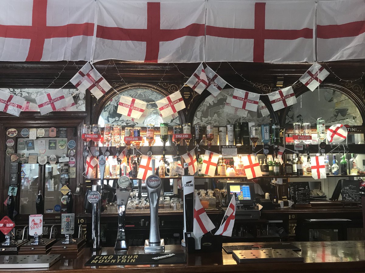 LightyYork's tweet photo. We are ready for the World Cup are you? Russia vs Saudi Arabia today at four #Worldcup2018Russia #england https://t.co/U8oB53MFAB