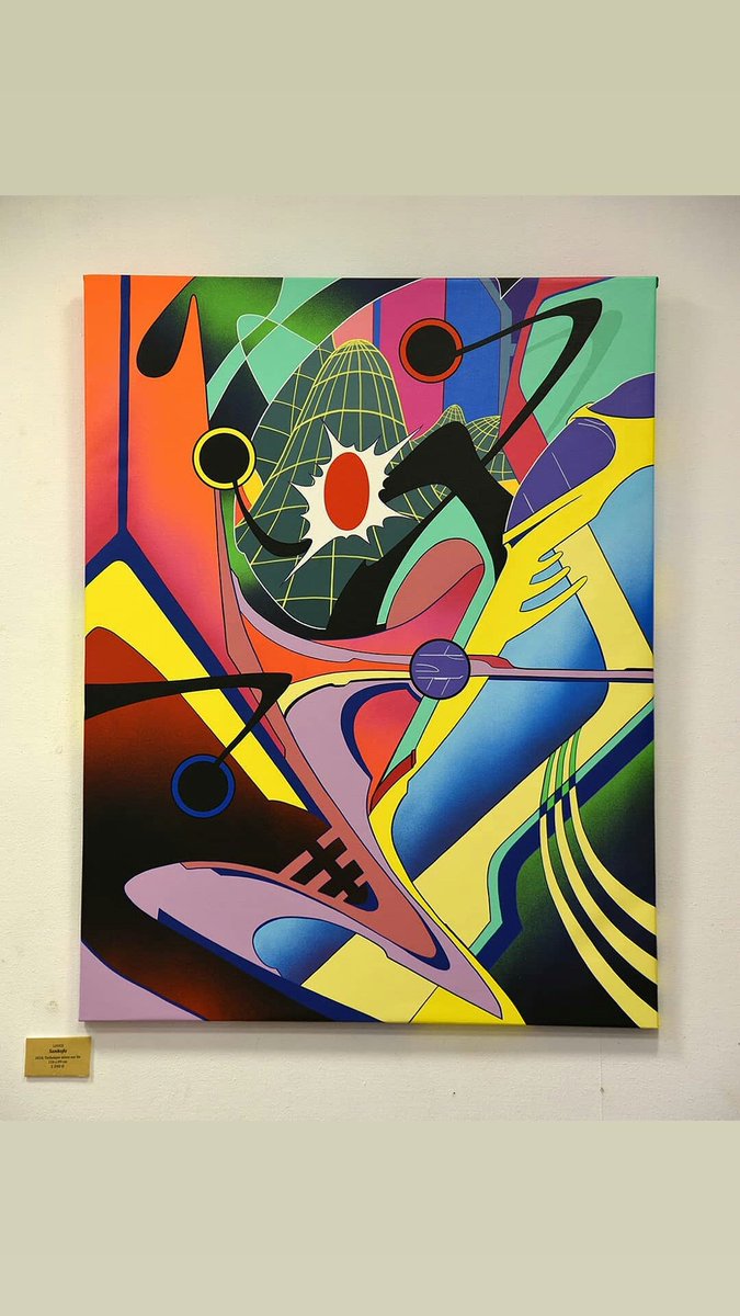 Loodzter's tweet photo. 'KAÏROS ' 
Til July 5th 
@superposition.lyon https://t.co/5nqwzK5jTE