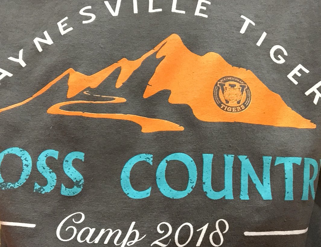 Middle school XC camp fun!