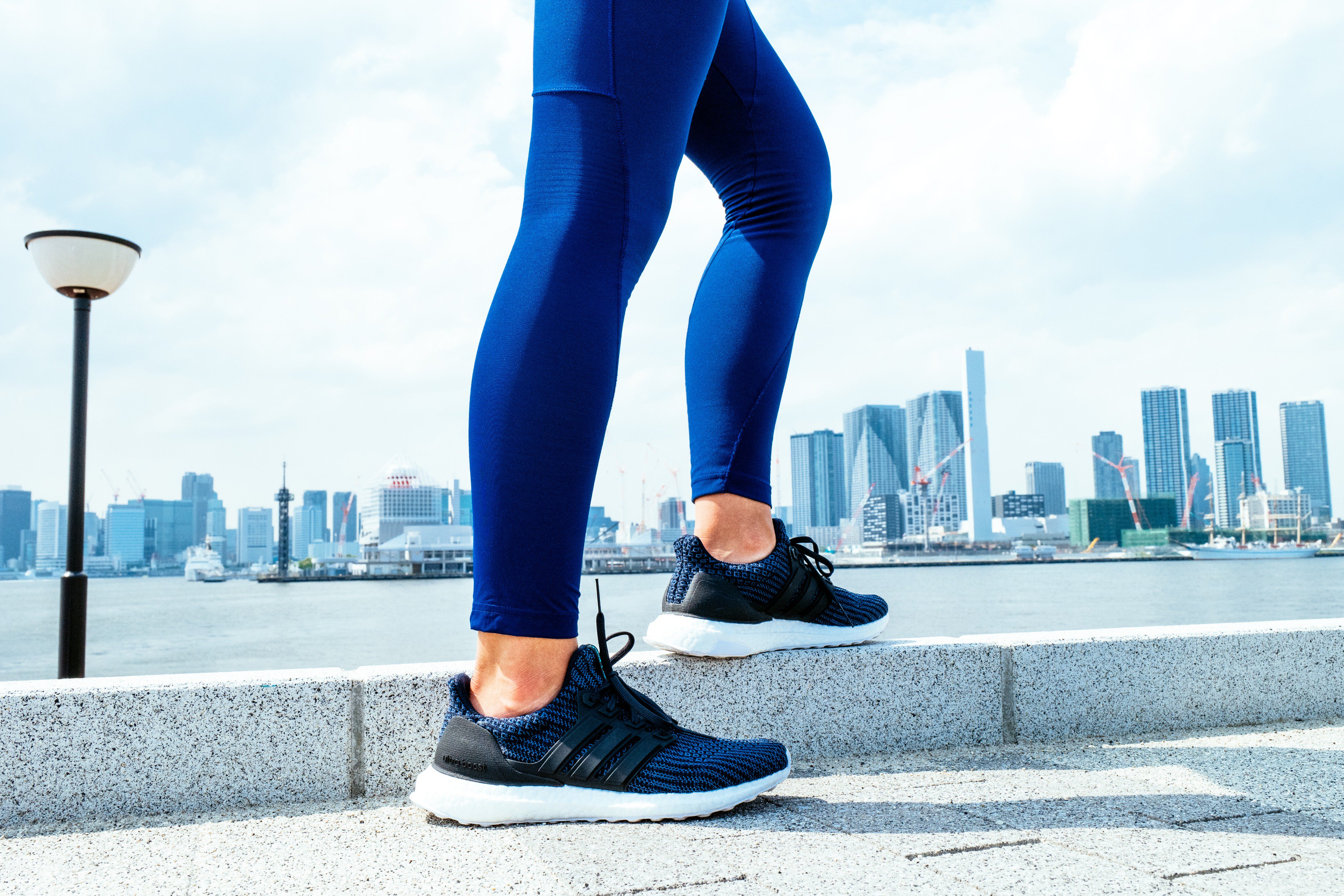 Parley x ultraboost top 'deep ocean blue'