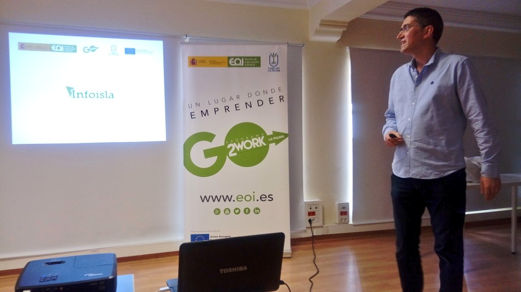 belengalmar's tweet image. Presentación de Proyectos en el #DemoDay 1aEd. #2Work La Palma #CoworkingEOI #emprendimiento #formación #somosEOI @eoi @CabLaPalma 
@jotaypunto @PabloVelascoEOI