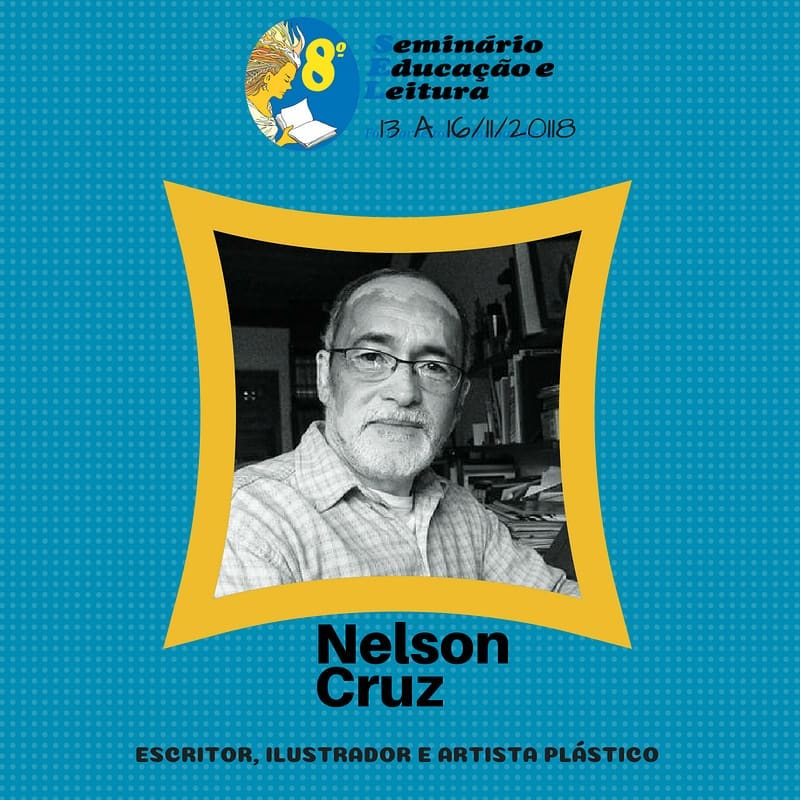 SelUfrn's tweet photo. No dia 15/11/2018, ás 16h30min, teremos a palestra “ Contando histórias por imagens” com Nelson Cruz.

Para mais informações sobre a programação, acesse o site: https://t.co/EibpiT7vKQ 

#nelsoncruz #ilustração #ufrn60anos #ufrn #centrodeeducação #vemprosel #selufrn #8sel https://t.co/wKaCwU0GSp