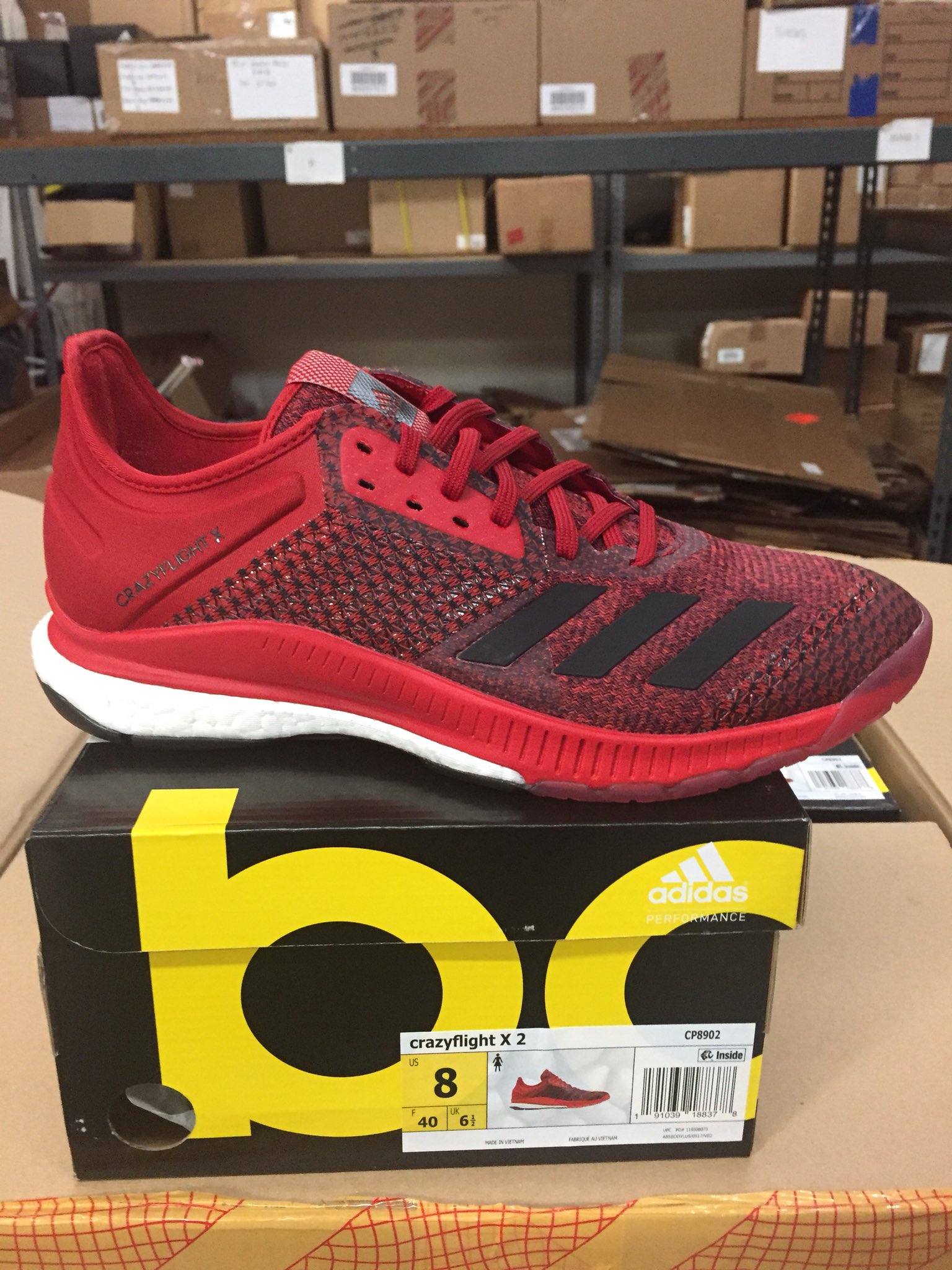 Adidas crazyflight x2 40 top