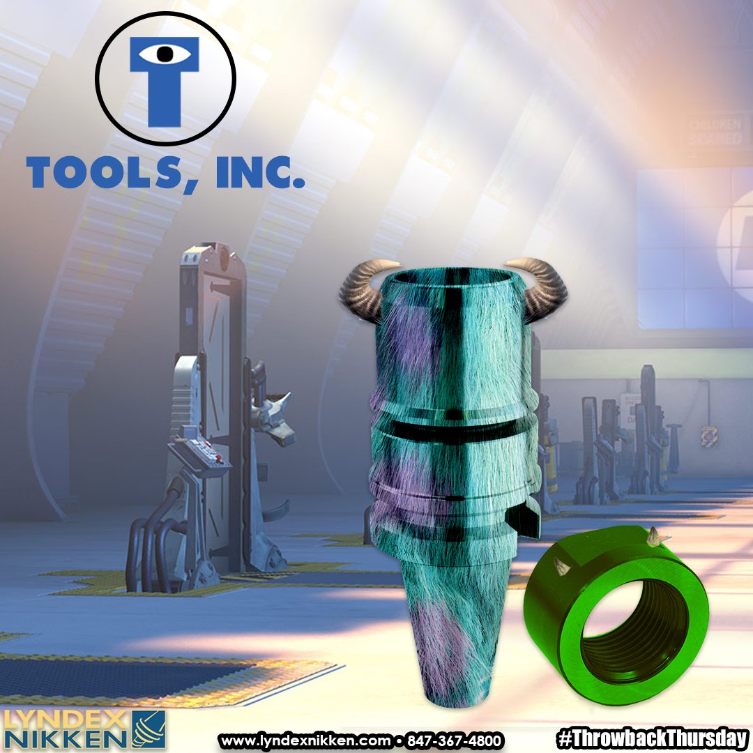 Lyndex_Nikken's tweet photo. This week’s #ThrowbackThursday goes to an instant animated classic...Tools Inc.!
#cnc #cncmachining #machinist #Lyndex #Nikken #LyndexNikken #manufacturing #machinery #tools #tooling #TBT #Pixar #MonstersInc #JohnGoodman #BillyCrystal #SteveBuscemi #JamesCoburn #JenniferTilly https://t.co/j4yVoWejbM