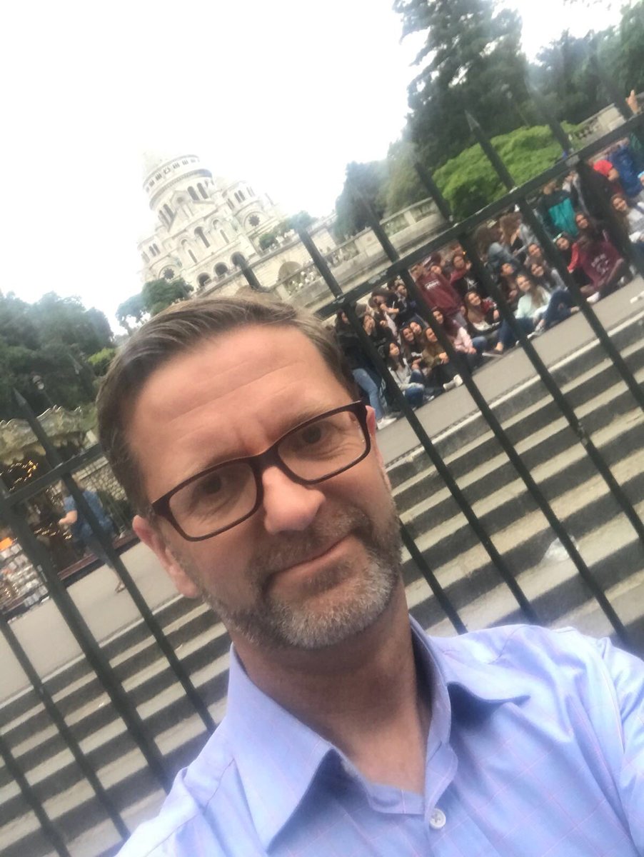 Our very own <a href="/HaydnBratt/">haydn Bratt</a> rocking the selfie in Paris. #CustomerServiceTraining #Paris #Leadership #ImpactfulCommunication