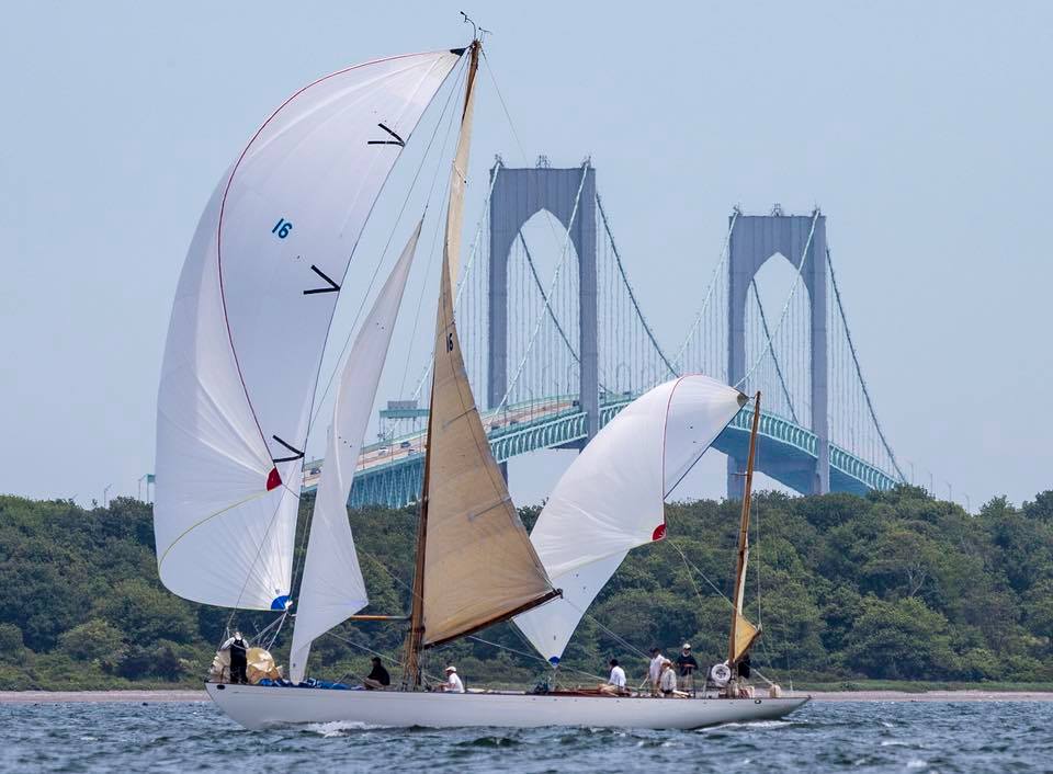 Dorade1929's tweet photo. The Newport Bermuda Race kicks off tomorrow, and Dorade will join the 171-boat fleet on the starting line on Narragansett Bay. For more info on how to follow the team, visit https://t.co/su9y93fVKY @BdaRace https://t.co/RbNH6rFbBE