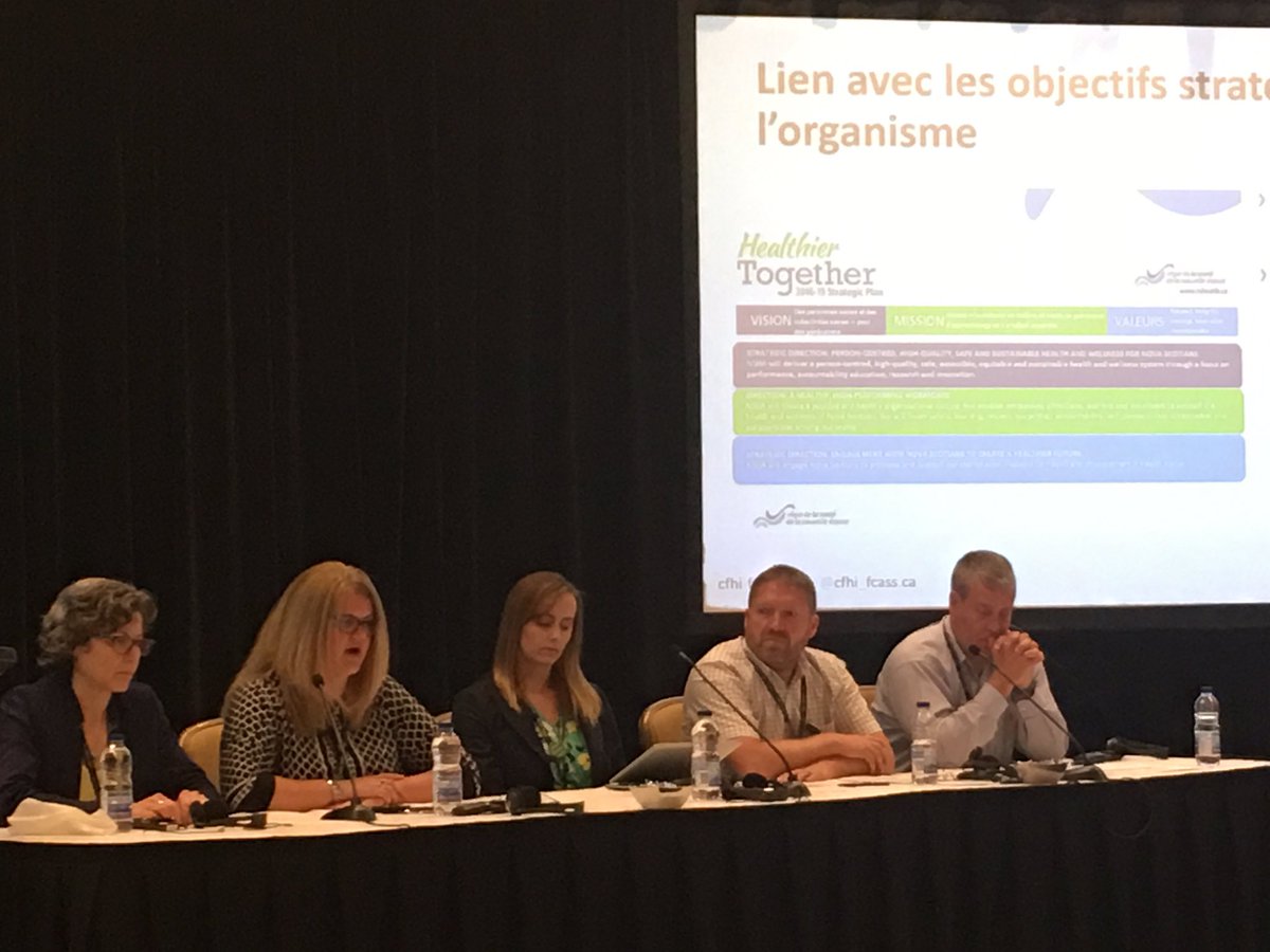 MJudd_HEC's tweet photo. @CFHI_FCASS #EXTRAFORCE cohort 13 NovaScotia team shares how pts are supported to return home w/hospital VP, Lindsay Peach cohort1. https://t.co/68T8MyLx1m