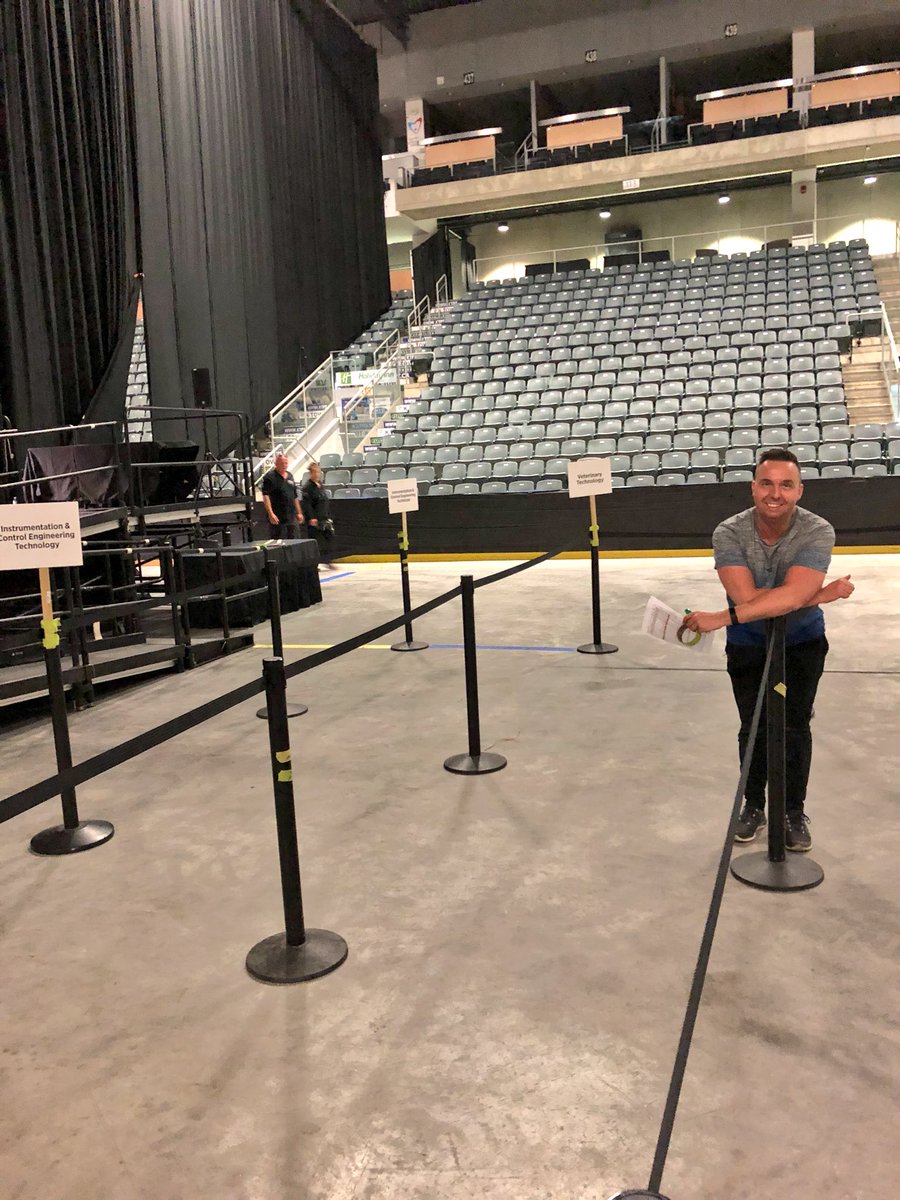gvollebregt's tweet photo. Only 4 hours to go before our first of three @whatsinsideslc Kingston Campus Convocations. Congratulations Graduating Class of 2018! #SLCGrad2018 #ProudtobeSLC https://t.co/edtu3K54Gj