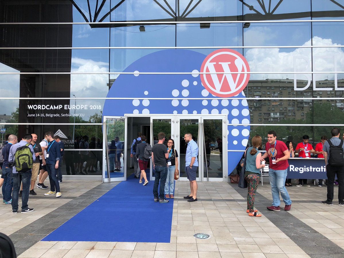 wpprojects_de's tweet photo. Wir sind beim #WCEU in Belgrad mit dabei und waren heute beim Contributor Day. Hier treffen sich viele fleißige Leute, um WordPress weiterzubringen und zu verbessern. #WordPress #WordCamp #Community #Belgrade https://t.co/k4JF9rqdGh