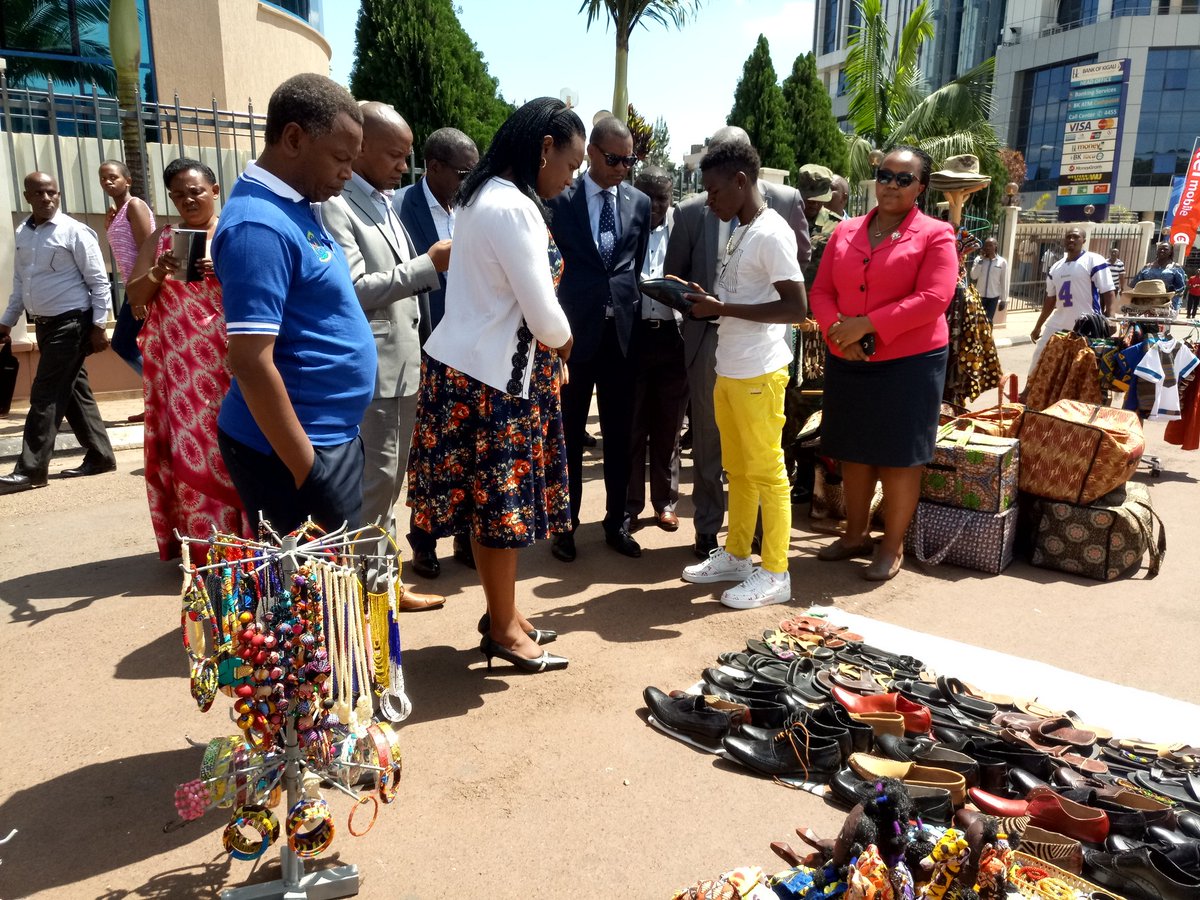 Imbuto's tweet photo. Earlier today, we participated in @Nyarugenge #JDAF exhibition, which took place in the #CarFreeZone. The exhibiton brought together different institutions implementing various development activities within Nyarugenge district. #ImbutoEngages https://t.co/x6hDzUgl8m