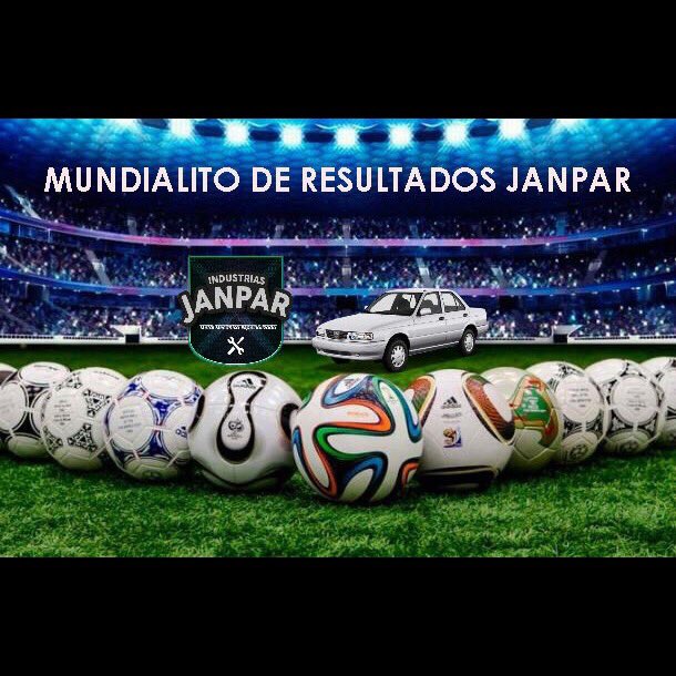 INDUJANPAR's tweet photo. Por fin comenzó el mundial y JANPAR trae esta actividad para interactuar con nuestros clientes en nuestra pagina de facebook... visítanos, conoce los detalles del concurso, participa y gana fabulosos premios para tu vehículo. #indujanpar https://t.co/jy4fReJeHZ