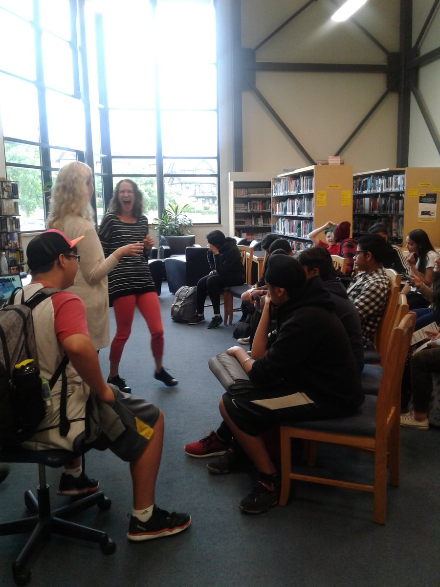 Sulli_Library's tweet image. Thanks #NewtonPublicLibrary &amp;amp; #NewtonRECcentre for visiting @SullivanHeights &amp;amp; informing us of your summer programs!