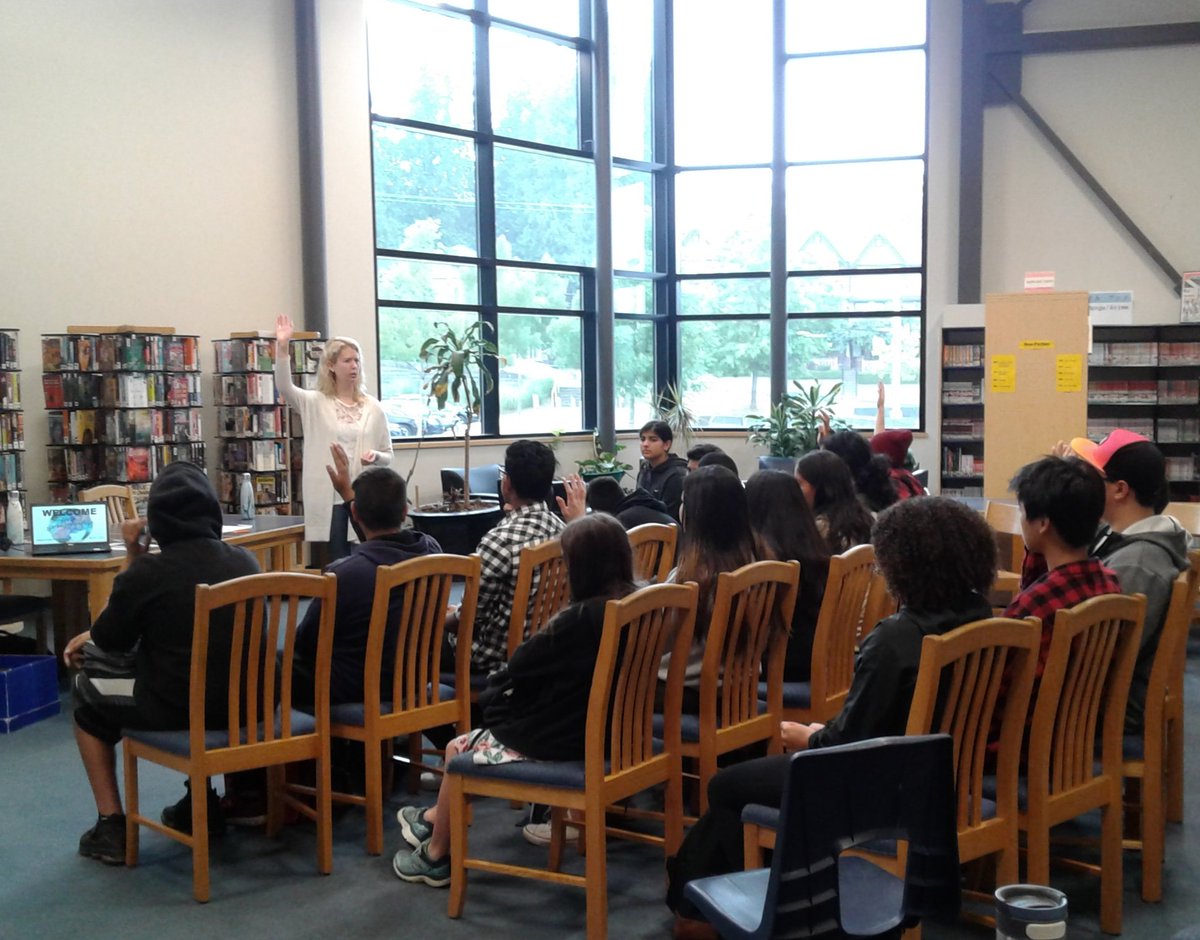 Sulli_Library's tweet image. Thanks #NewtonPublicLibrary &amp;amp; #NewtonRECcentre for visiting @SullivanHeights &amp;amp; informing us of your summer programs!