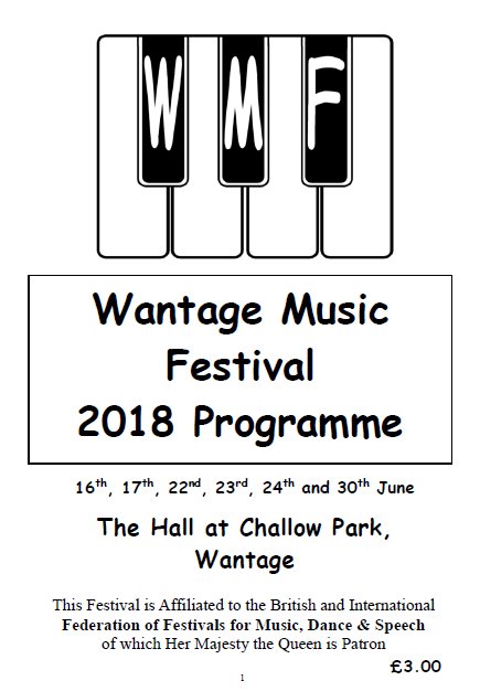 WantageMusFest's tweet photo. Full Festival Programme now on sale at the @ValeAndDownland https://t.co/4ikjgPaRz0