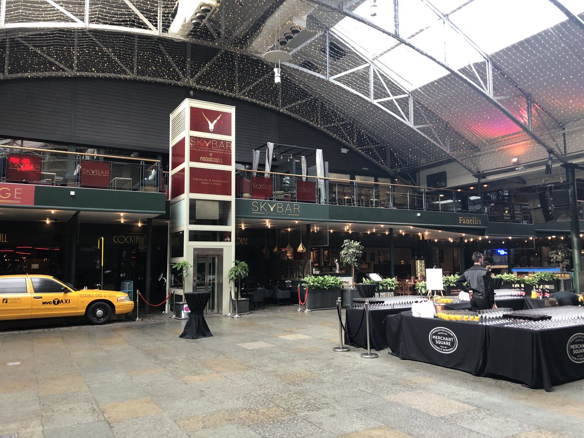 ECCM_ECFD2018's tweet image. We’re all set for the @ECCM_ECFD2018 conference dinner at Merchant Square @merchantsq from 7.30pm