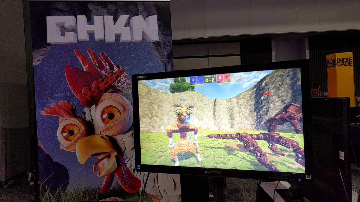 CHKN, by Katapult, at the IndieCade Showcase @ #E32018
indiecade.com/games/selected…
#IndieCade2018 #CHKN