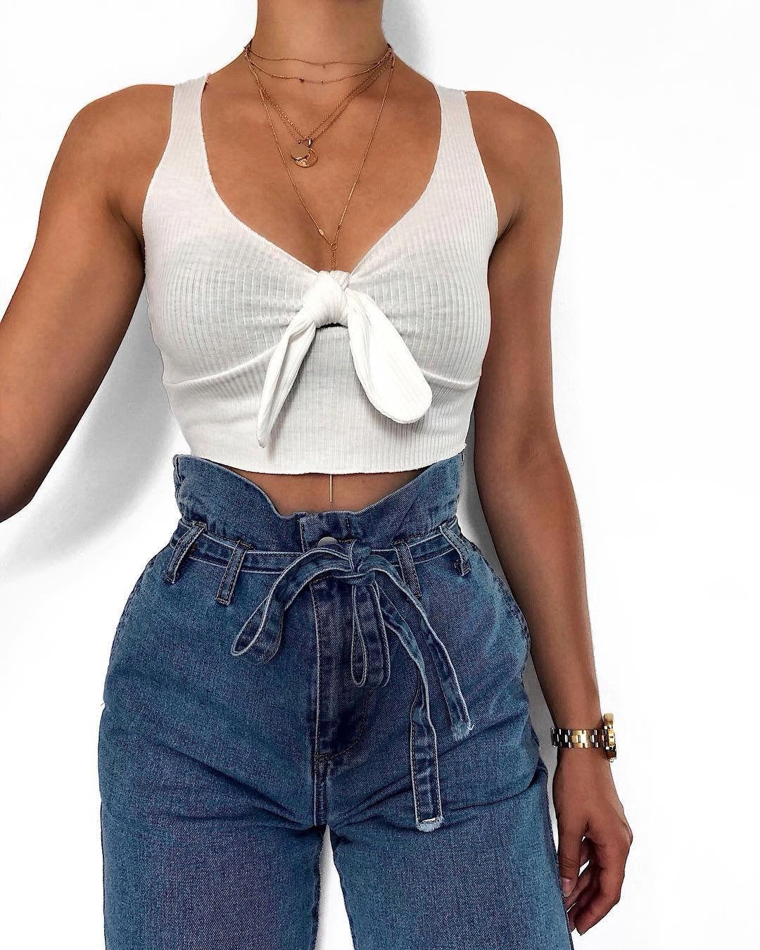 missy empire paperbag jeans