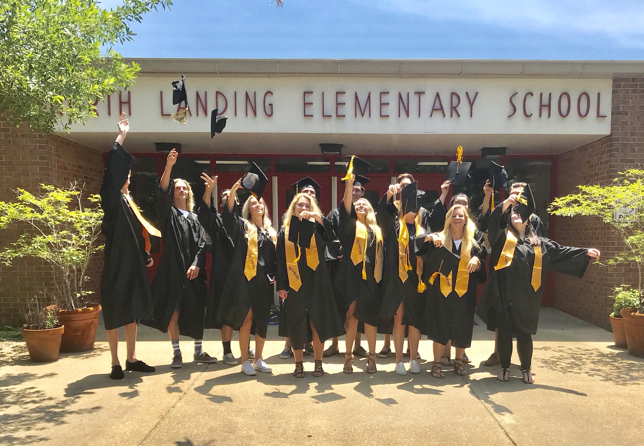 Kellam High School on Twitter "Grad Walk 2018! Rams to Knights