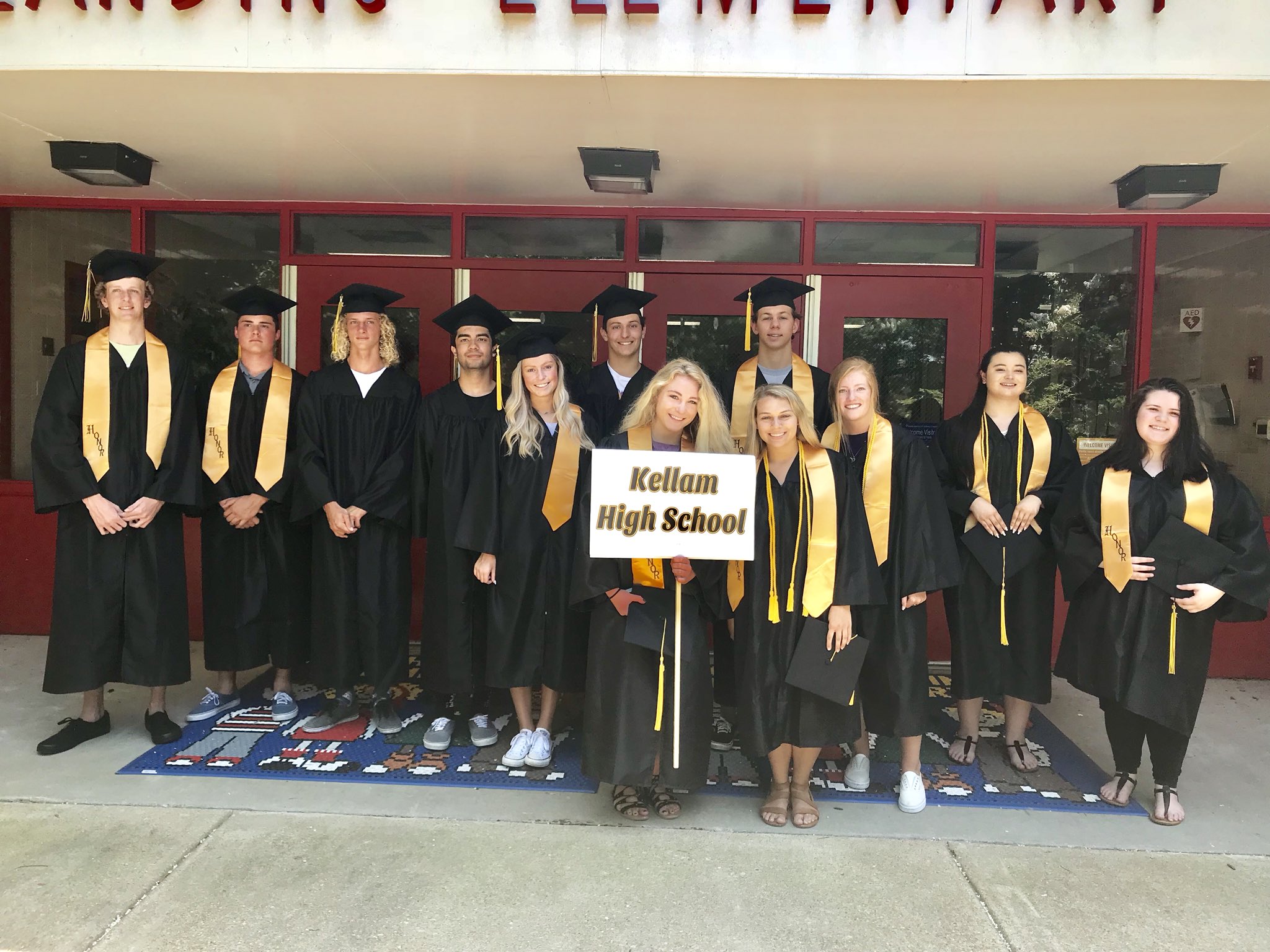 Kellam High School on Twitter "Grad Walk 2018! Rams to Knights