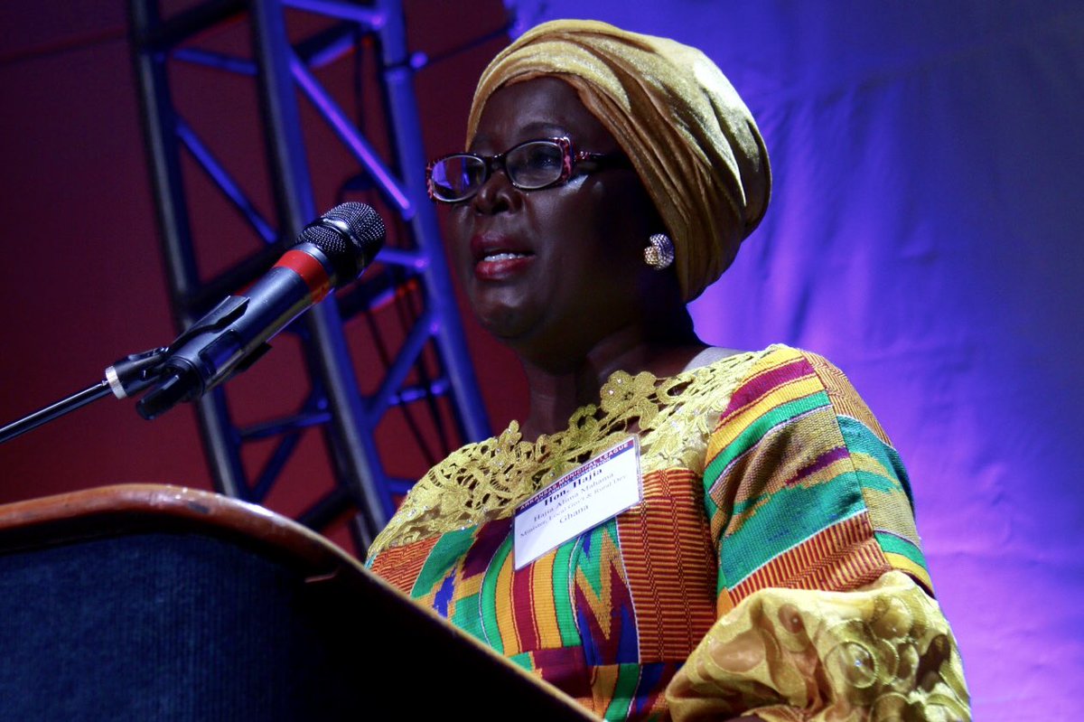 ARMuniLeague's tweet photo. .@ARMuniLeague welcomes the Honorable @hajia_alima, Ghana’s Minister of Local Government & Rural Development, to the #84thAMLConv awards luncheon, furthering our strong relationship with the West African nation. https://t.co/AJqf0x6dDf