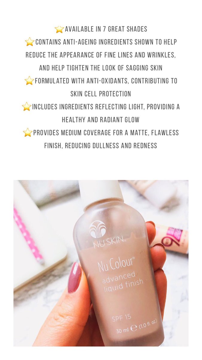 nu skin advanced liquid finish