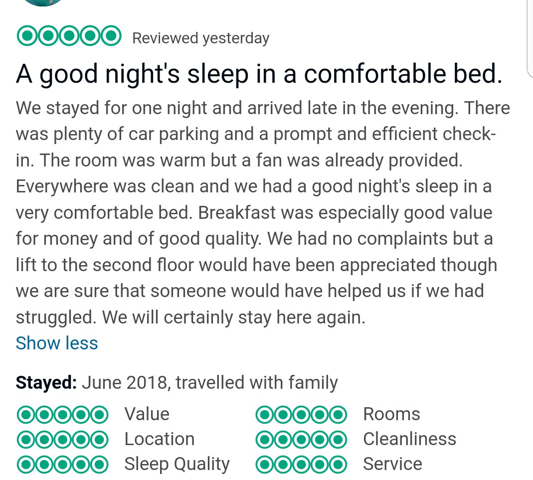 More 5* reviews. Well done to Amy and team. She is amazing with our guests and was our TM of The year LY. Service 82% ytd up 10.4% vs LY and rooms 72.1% ytd up 5.4% vs LY #ateamthatcares  #FlairAndFormula #no1opsteam #seatontheplane <a href="/SDEBDD/">simon ewins</a> <a href="/RikkiQuinlan/">RQPI</a> <a href="/sjhicklin/">sjh</a> <a href="/PIWestIsBest/">West Is Best</a>