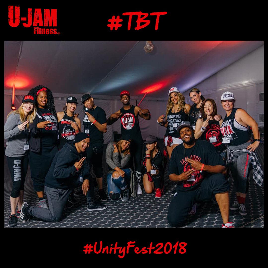 ujamfitness's tweet photo. Throwin’ it back to #UnityFest2018 featuring our SoCal & JamDiego Crews! What’s YOUR favorite UnityFest memory? Tell us in the comments below 👇
#UJamFitness #TBT https://t.co/0KWRJpiQlJ