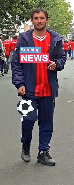 FumanchesterC's tweet photo. Tras la lesión confirmada, en ambos tobillos, de nuestro jugador Cristian POLO Oliver. La institución anuncia su nueva incorporación, Juan "OREJA" Bonggio, y estaría debutando el sábado vs @DeporHacha https://t.co/9SX4xp2jJr