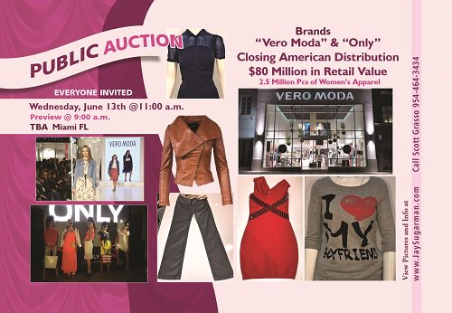SugarmanAuction's tweet photo. Wednesday, June 13th @ 11:00 a.m/ Preview @ 9:00 a.m.
6695 NW 36th Ave Miami, FL 33147
Minimum Quantities of 2,000 pieces by Clothing Category Lots
There are an Extremely Large variety of sizes, styles, colors and patterns. https://t.co/MAWi0bcbbz