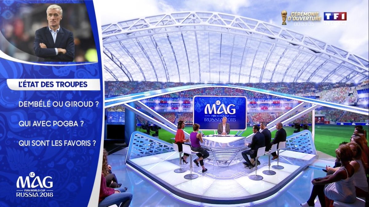 Steve Grosso On Twitter Magnifique Plateau Du Mag De La Coupe Du Monde Sur Tf1