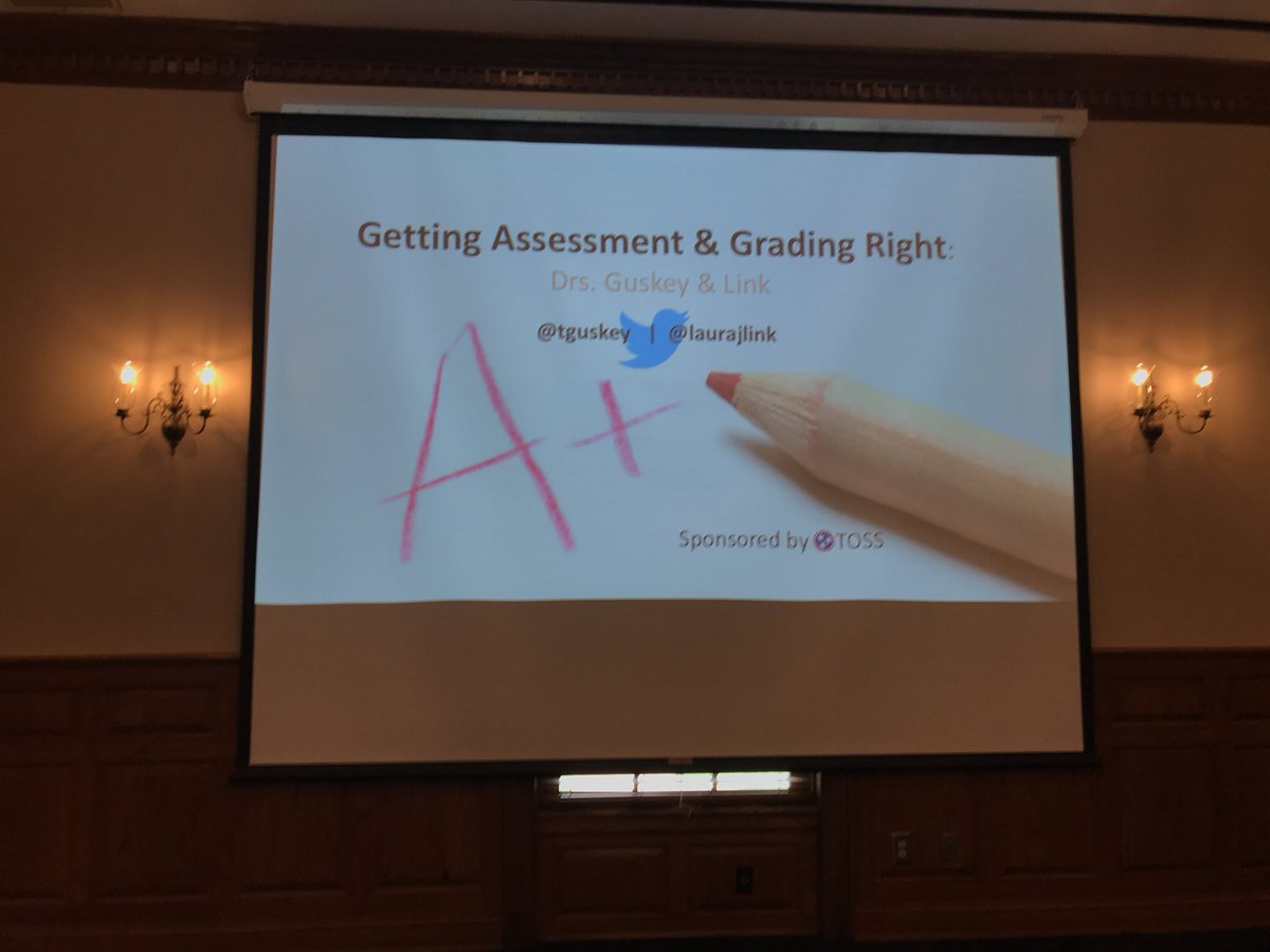 Getting ready for a great day of learning with <a href="/tguskey/">Thomas Guskey</a>!