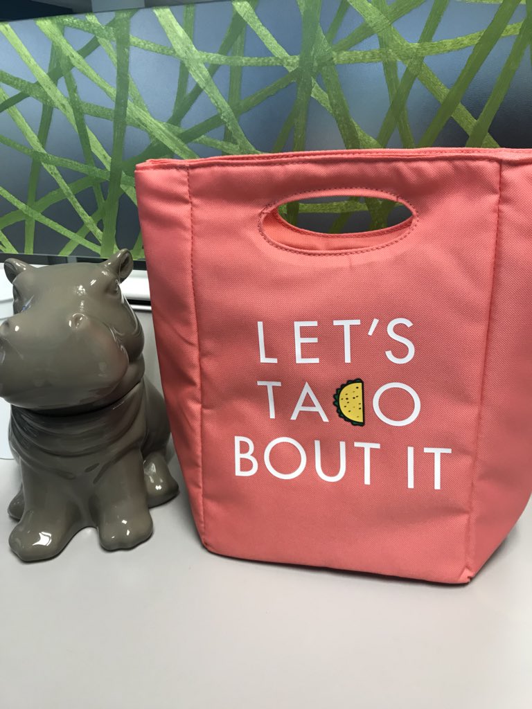 Awaggs22's tweet photo. Can we just #TACObout how #Awesome this new lunchbox of mine is?! @spencerjase sure did make my day!!! #NewTACOLunchbox #TACOERRDAY #NACHOaverageTeam https://t.co/qEqJ2e0qNC