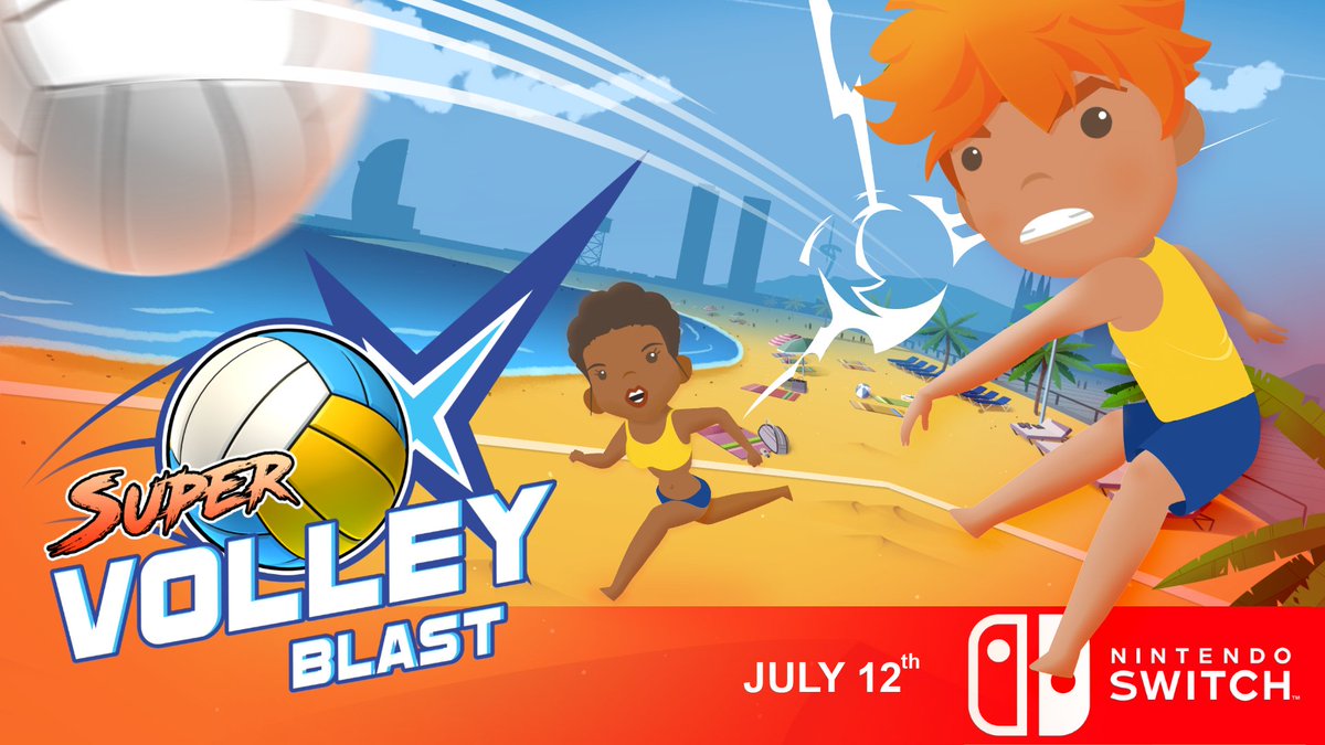 UnfinishedPixel's tweet image. We are pleased to announce that Super Volley Blast is coming to #NintendoSwitch on July 12th! Are you ready to become a volley legend?

#nintendo #switch #indiegame