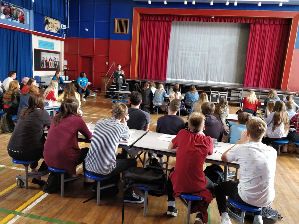 UEA UCAS advice talk today for Year 12 Students