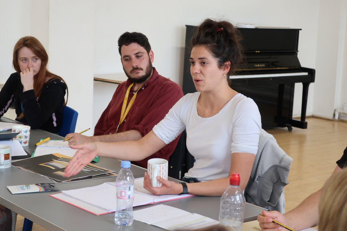 ArtsEdLondon's tweet photo. We interview Director of MA Show THE LARAMIE PROJECT - Holly Race Roughan... #TheLaramieProject #MAShow https://t.co/WVnkPoNfue https://t.co/uMo0d25tCv