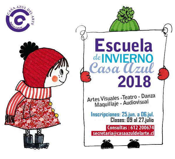Ven a Espacio Cultural <a href="/CasaAzuldelArte/">Casa Azul del Arte</a> , son 26 talleres para crear y participar, para todas las edades